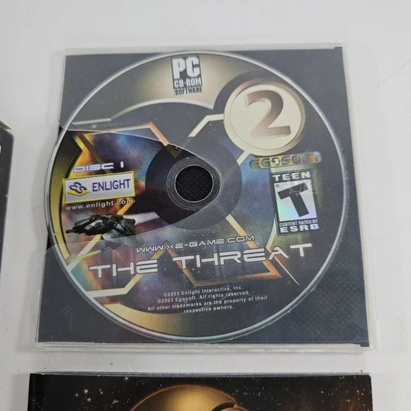 X2: The Threat X3 Reunion CD-ROM PC Lot 2003 2005 Missing 1 Disc